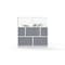 Luxor Modular Room Divider Wall System MW-7070-XFCG - alternate 3